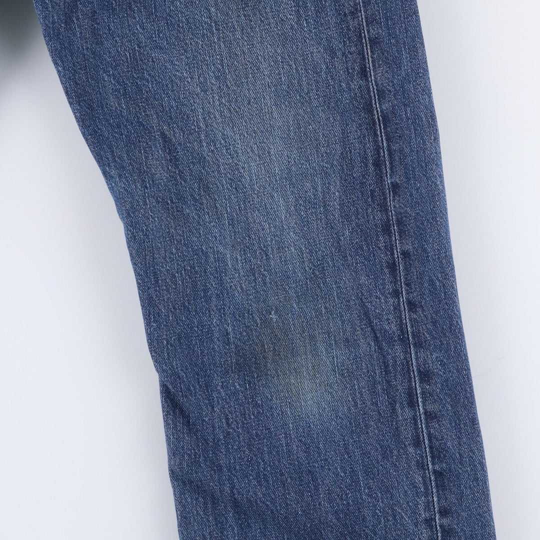 Levi's 501 straight denim pants for men, size W35 cotton Indigo Vintage Second Hand