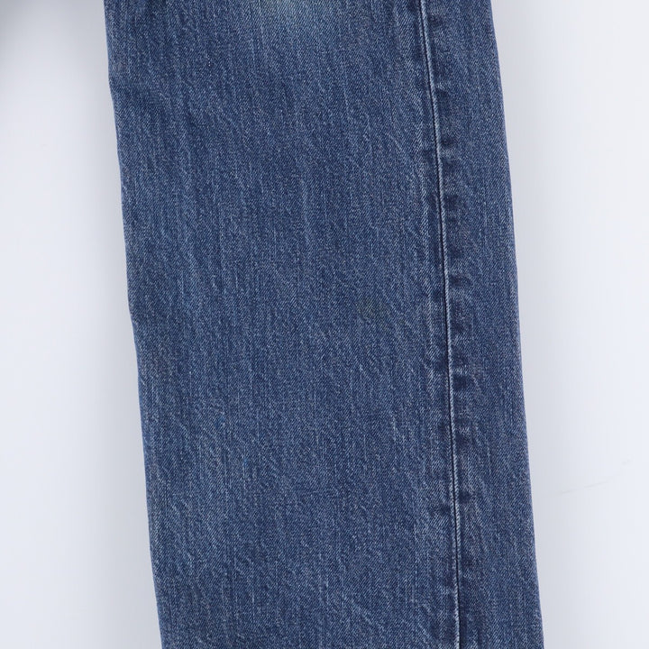 Levi's 501 straight denim pants for men, size W35 cotton Indigo Vintage Second Hand