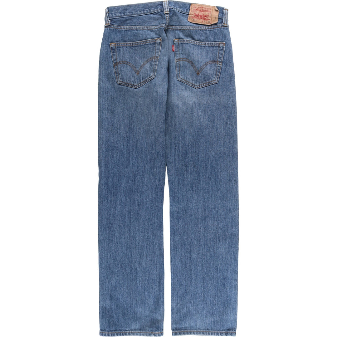 Levi's 501 straight denim pants for men, equivalent to w31 cotton blue type Vintage Second Hand