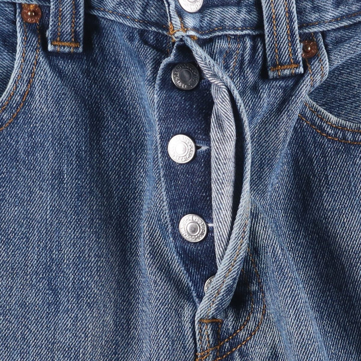 Levi's 501 straight denim pants for men, equivalent to w31 cotton blue type Vintage Second Hand