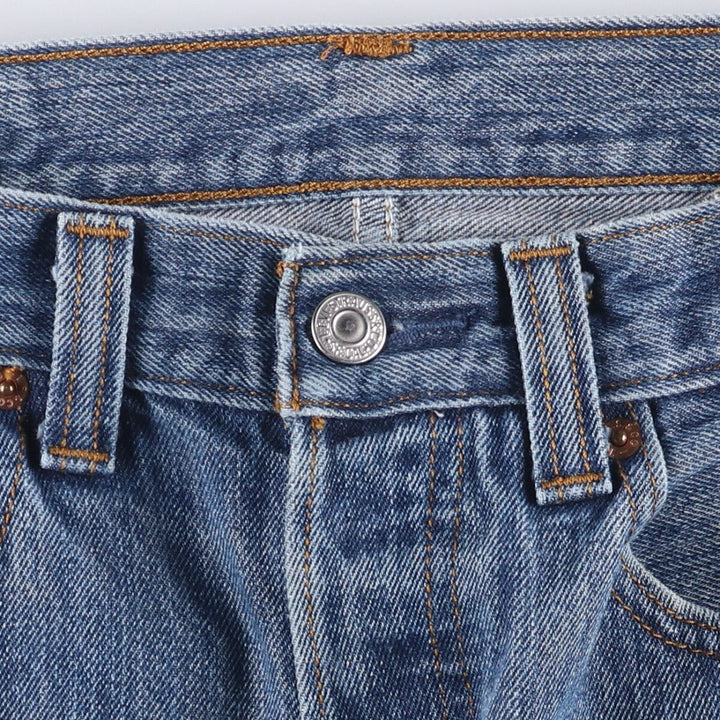 Levi's 501 straight denim pants for men, equivalent to w31 cotton blue type Vintage Second Hand