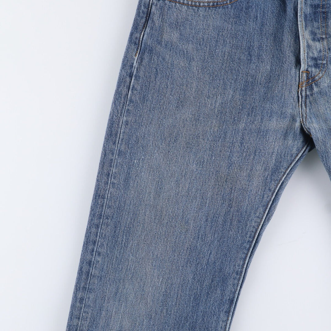 Levi's 501 straight denim pants for men, equivalent to w31 cotton blue type Vintage Second Hand