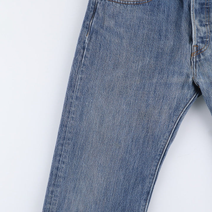 Levi's 501 straight denim pants for men, equivalent to w31 cotton blue type Vintage Second Hand