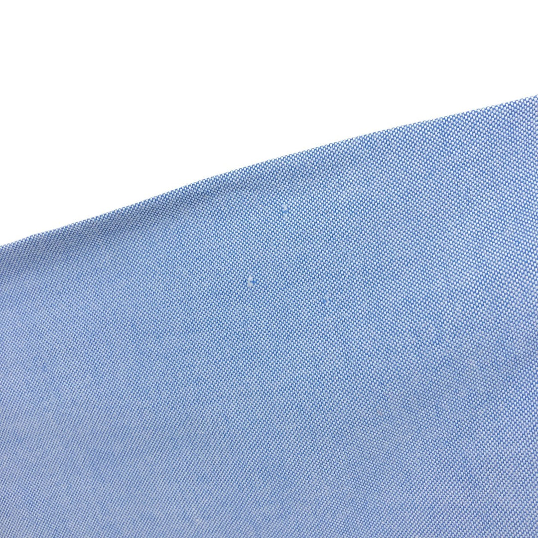 80s-90'S Brooks Brothers MAKERS Short Sleeve Button Down Shirt Made in USA Men's Size L Vintage cotton Blue type light blue Vintage Second Hand