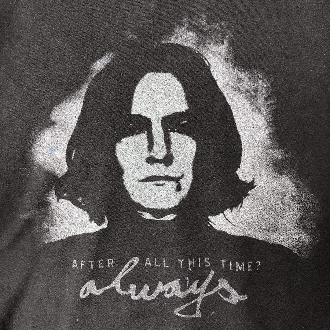 HARRY POTTER Harry Potter Movie T-shirt Men's L size unclear black type Vintage Second Hand