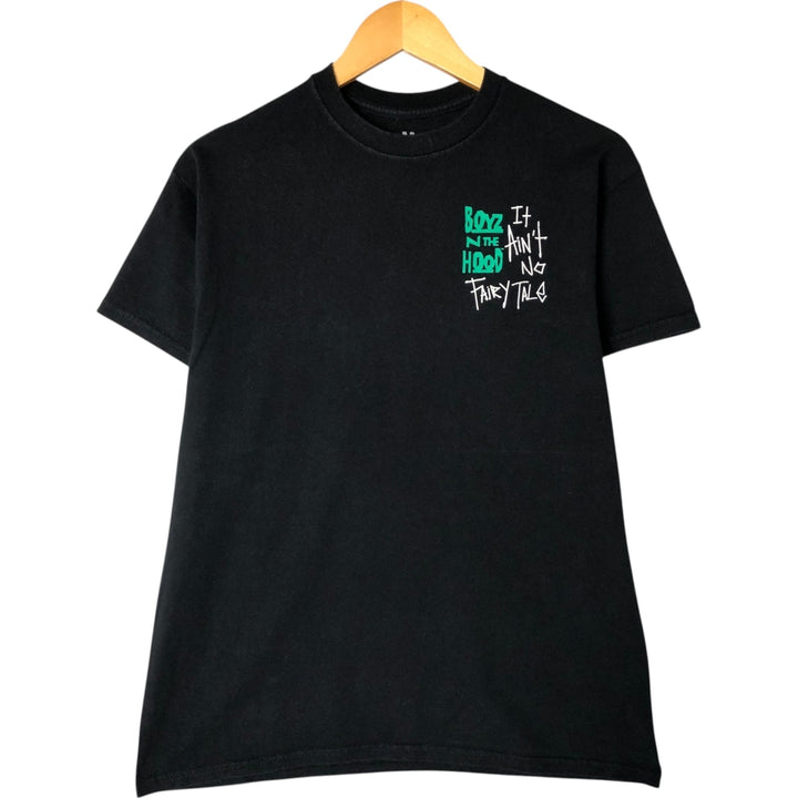 Boyz n the Hood Boyz n the Hood Movie T-shirt Men's M size cotton black type Vintage Second Hand