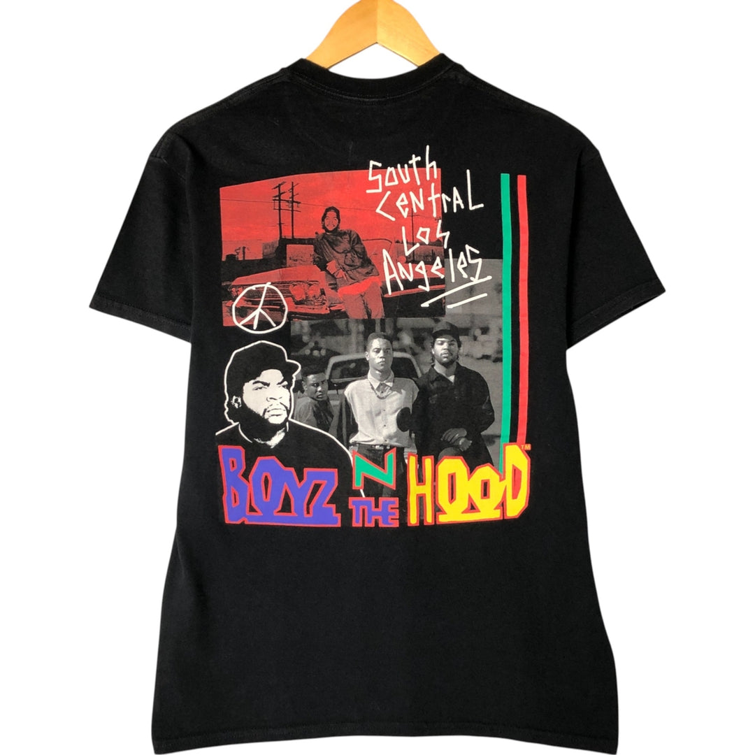Boyz n the Hood Boyz n the Hood Movie T-shirt Men's M size cotton black type Vintage Second Hand