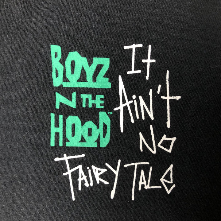 Boyz n the Hood Boyz n the Hood Movie T-shirt Men's M size cotton black type Vintage Second Hand