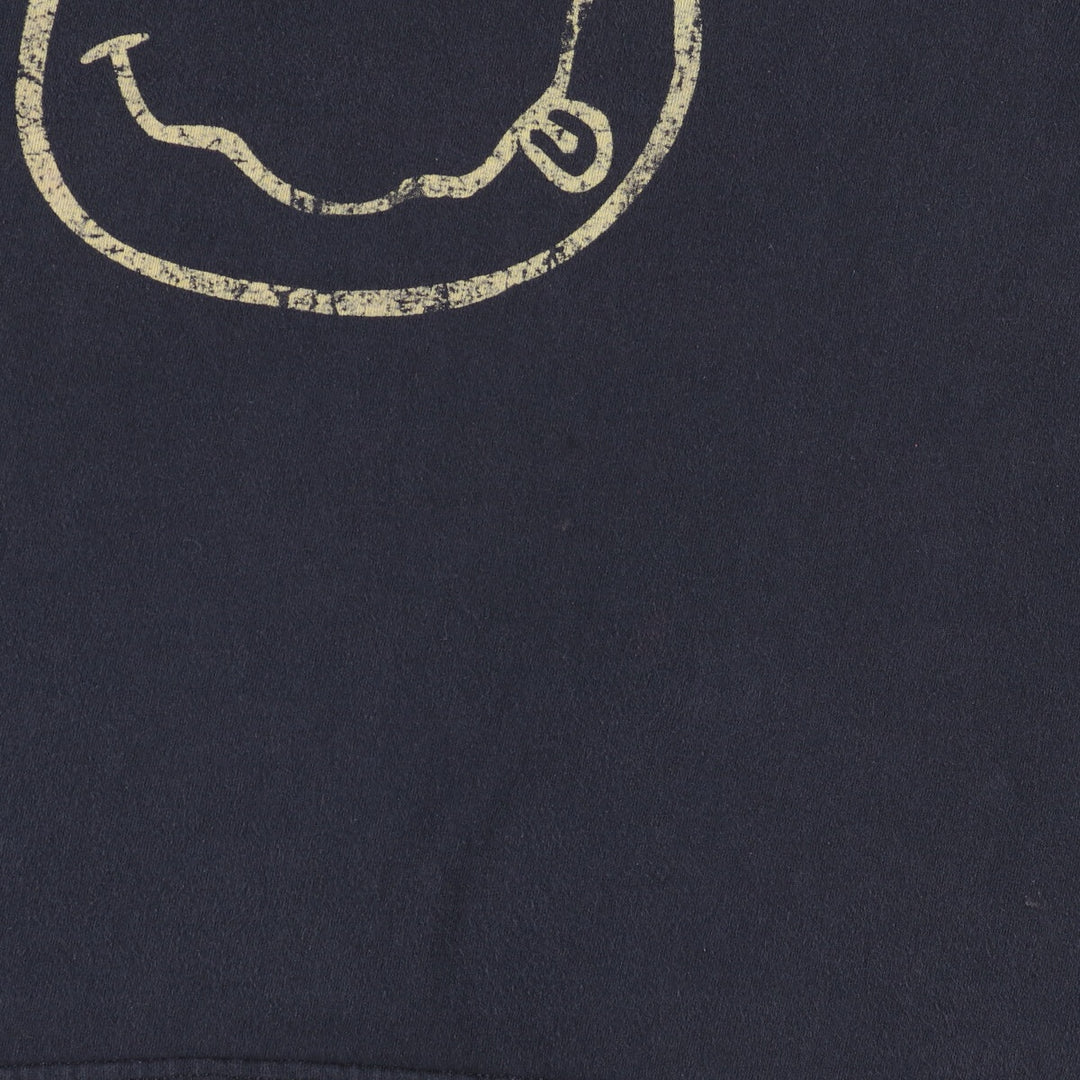 NIRVANA Nirvana Band T-shirt, Band T, Men's L size unclear black type Vintage Second Hand
