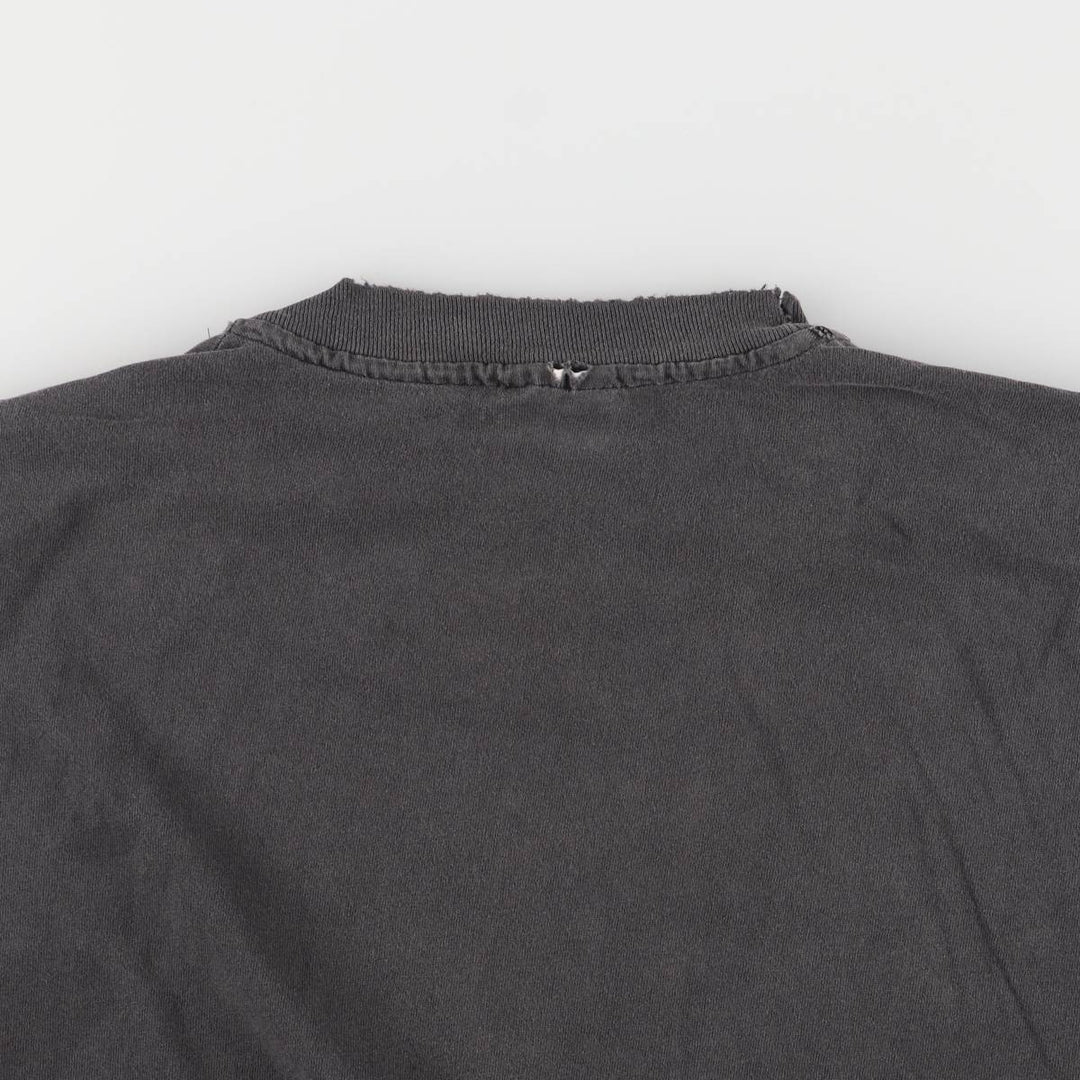 00'S Hanes GRENDEL Grendel character print T-shirt, men's size XXL cotton black type Vintage Second Hand