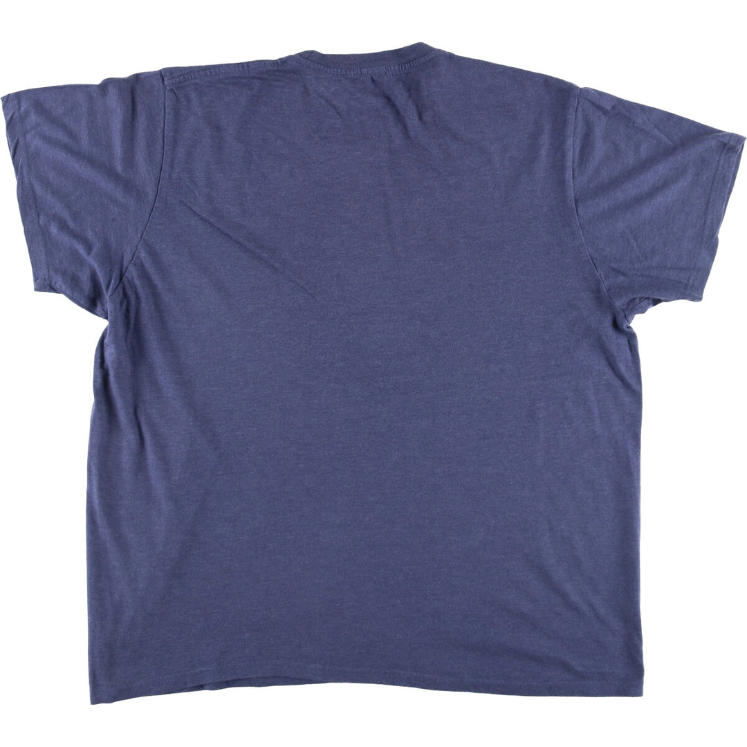 NIRVANA Nirvana Band T-shirt, Band T, Men's XL size cotton blue type Vintage Second Hand
