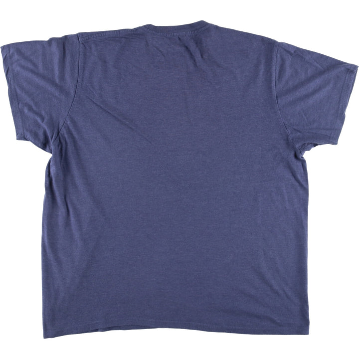 NIRVANA Nirvana Band T-shirt, Band T, Men's XL size cotton blue type Vintage Second Hand