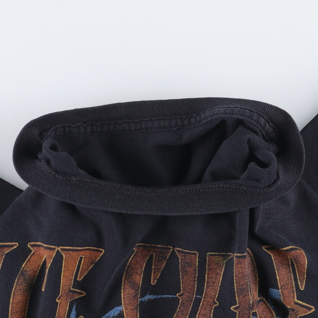 ICE CUBE Rap T-shirt, Men's M size unclear black type Vintage Second Hand