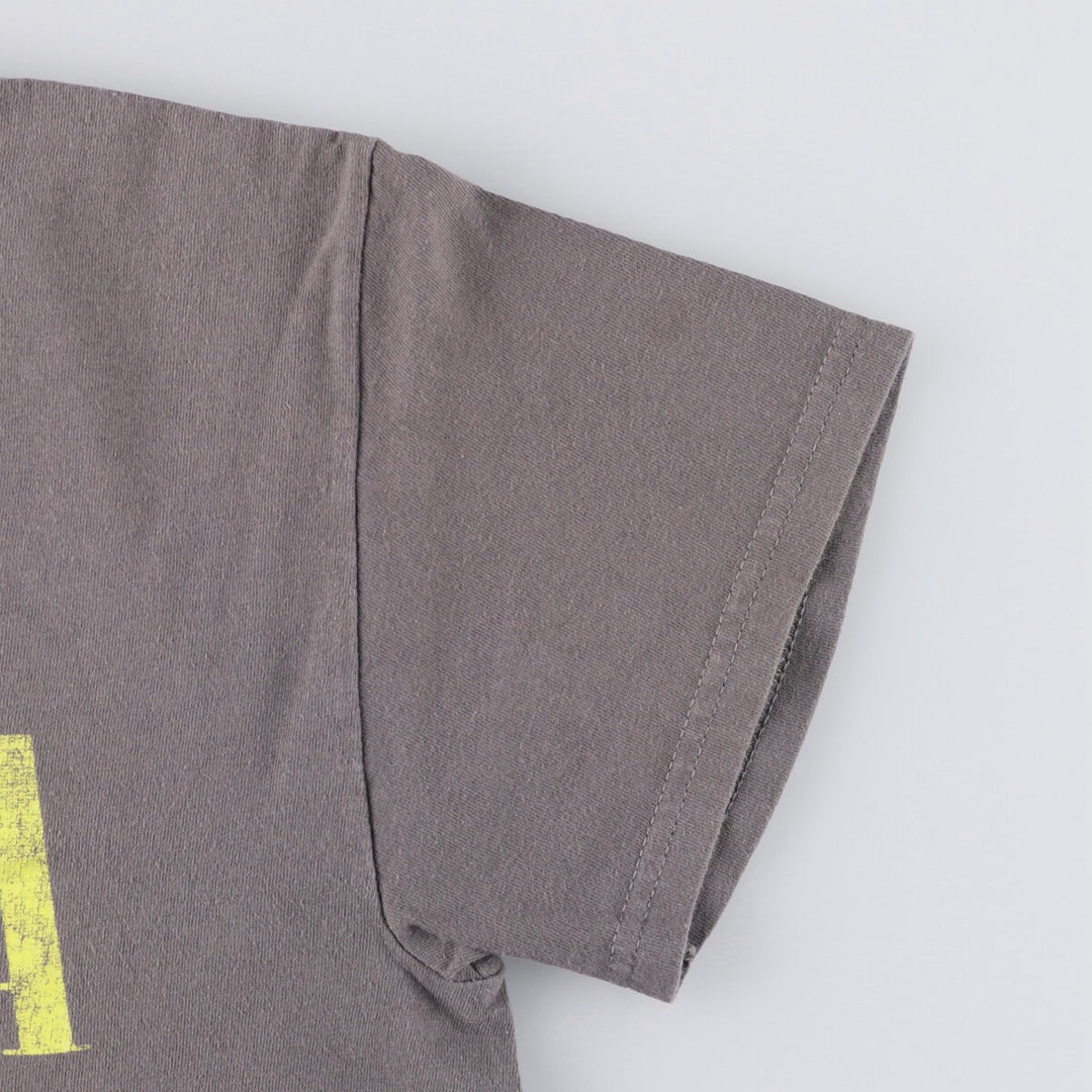 NIRVANA Nirvana Band T-shirt, Band T, Men's M size cotton gray type Vintage Second Hand