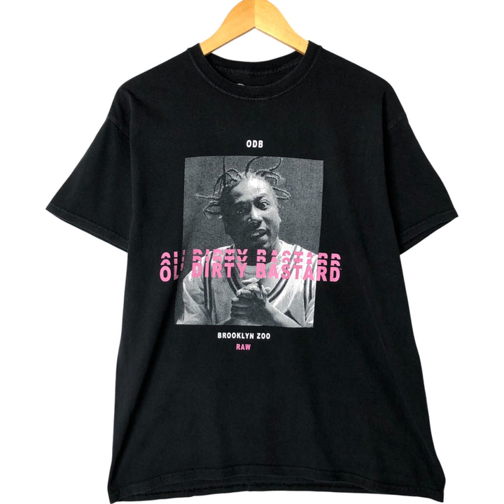 OL'DIRTY BASTARD Rap T-shirt, Men's M size cotton black type Vintage Second Hand
