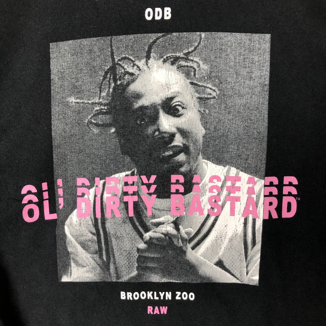 OL'DIRTY BASTARD Rap T-shirt, Men's M size cotton black type Vintage Second Hand