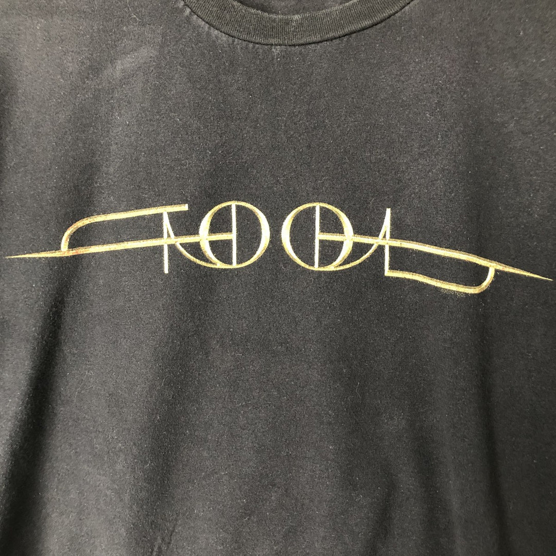 Tultex TOOL Band T-shirt, Men's M size unclear black type Vintage Second Hand