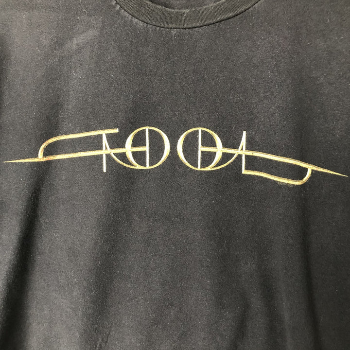 Tultex TOOL Band T-shirt, Men's M size unclear black type Vintage Second Hand