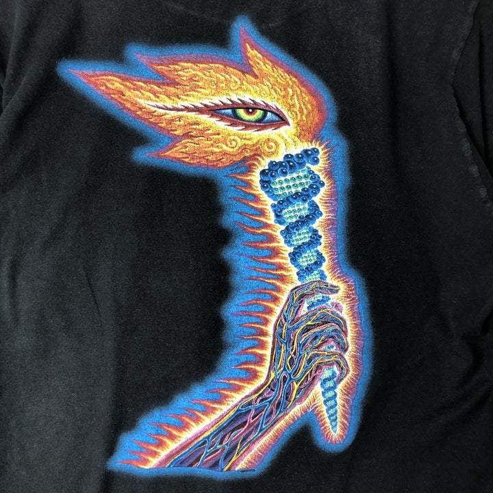 Tultex TOOL Band T-shirt, Men's M size unclear black type Vintage Second Hand