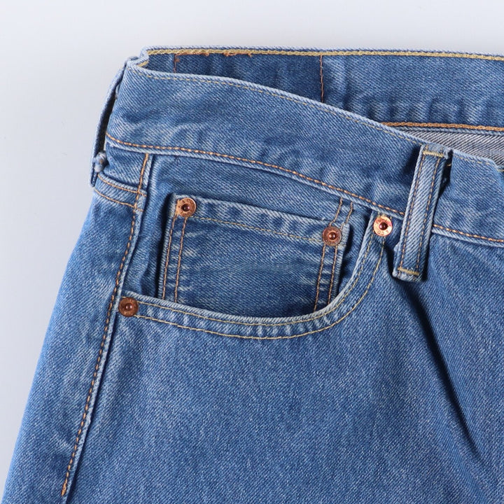 Levi's 501 Euro Model Straight Denim Pants Men's W36 cotton blue type Vintage Second Hand