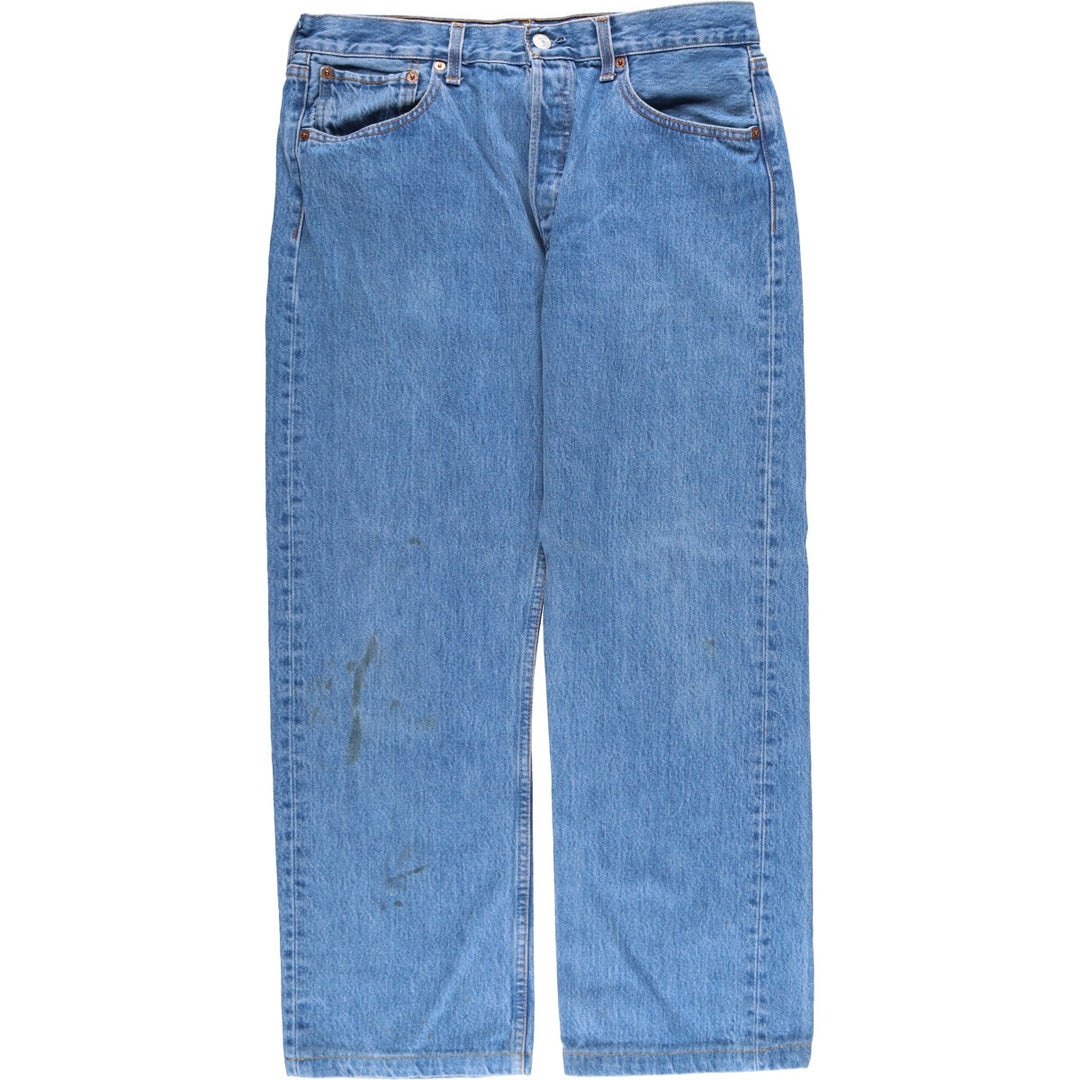 Levi's 501 Euro Model Straight Denim Pants Men's W33 cotton blue type Vintage Second Hand