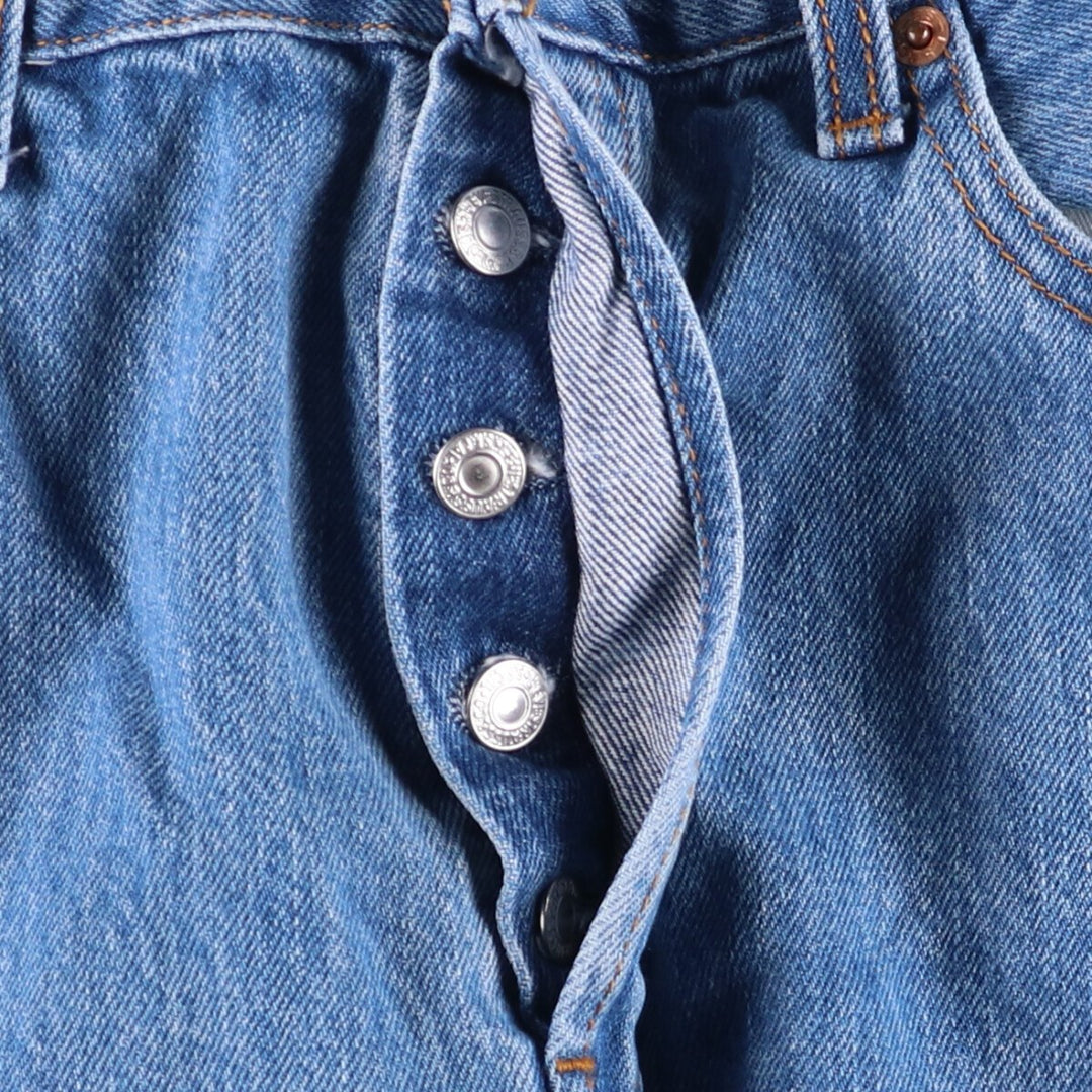 Levi's 501 Euro Model Straight Denim Pants Men's W33 cotton blue type Vintage Second Hand