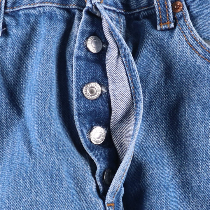 Levi's 501 Euro Model Straight Denim Pants Men's W33 cotton blue type Vintage Second Hand