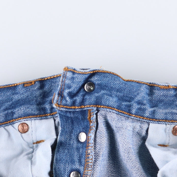 Levi's 501 Euro Model Straight Denim Pants Men's W33 cotton blue type Vintage Second Hand