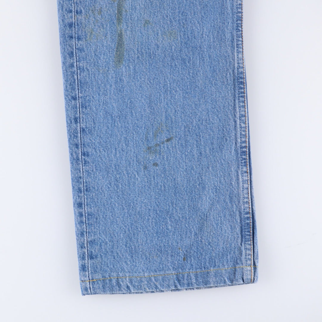 Levi's 501 Euro Model Straight Denim Pants Men's W33 cotton blue type Vintage Second Hand
