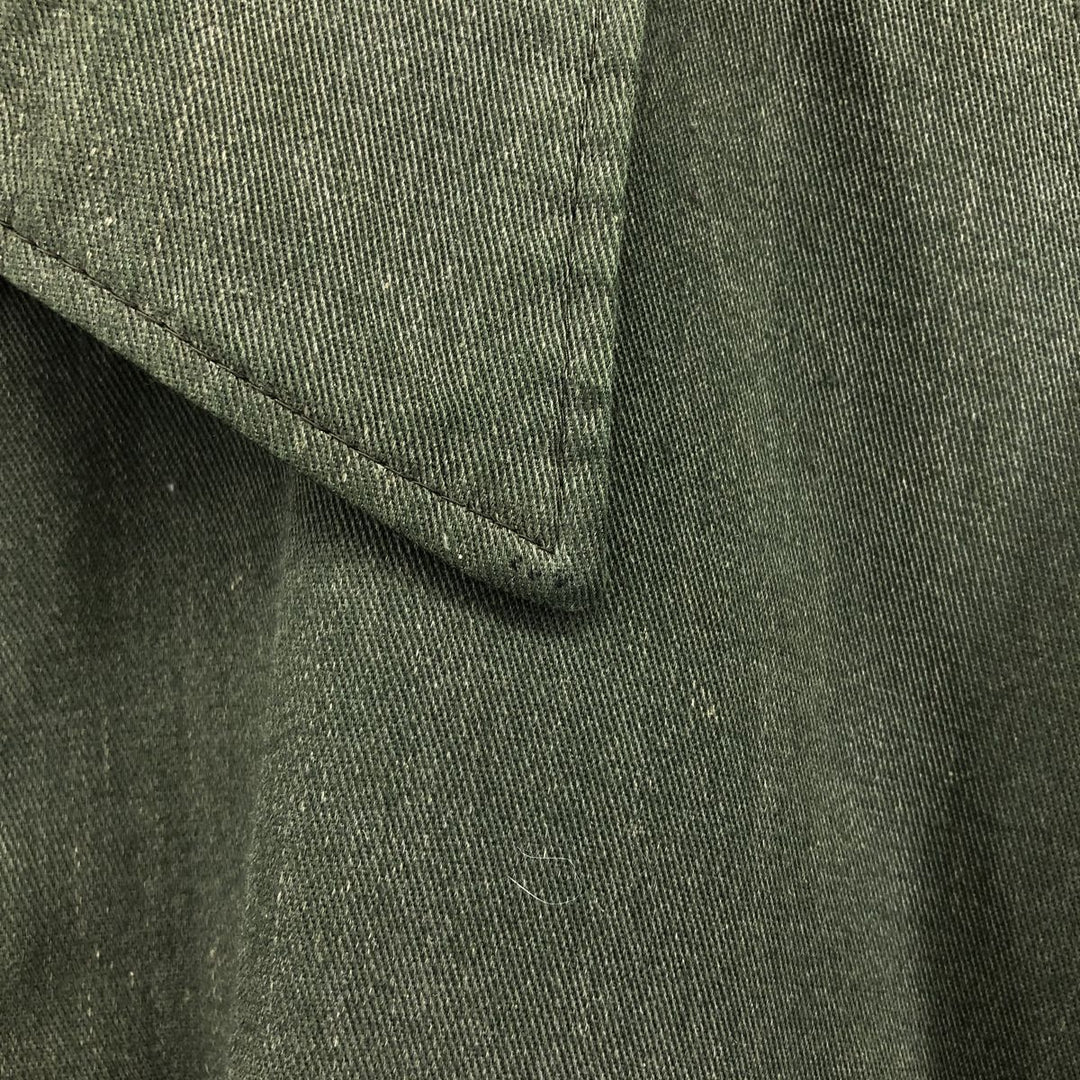 70'S Key Imperial Long Sleeve Work Shirt, Men's Size L unclear Khaki type sage green Vintage Second Hand