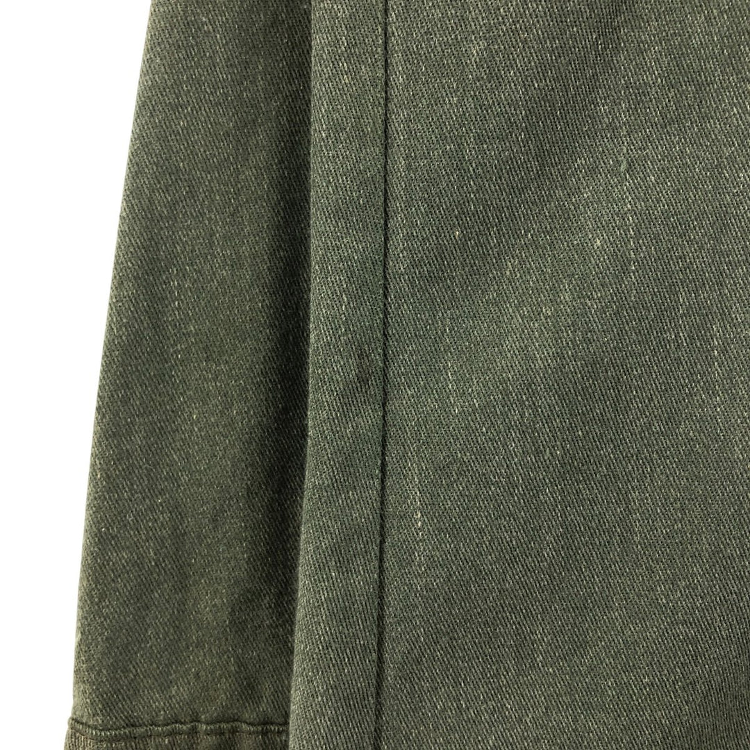 70'S Key Imperial Long Sleeve Work Shirt, Men's Size L unclear Khaki type sage green Vintage Second Hand