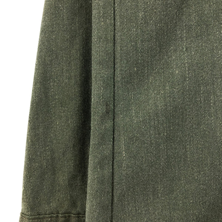 70'S Key Imperial Long Sleeve Work Shirt, Men's Size L unclear Khaki type sage green Vintage Second Hand