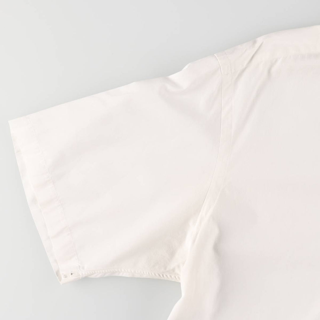 Ralph Lauren BLAKE short sleeve button down shirt, men's XL size cotton white type Vintage Second Hand