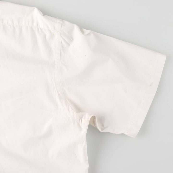 Ralph Lauren BLAKE short sleeve button down shirt, men's XL size cotton white type Vintage Second Hand