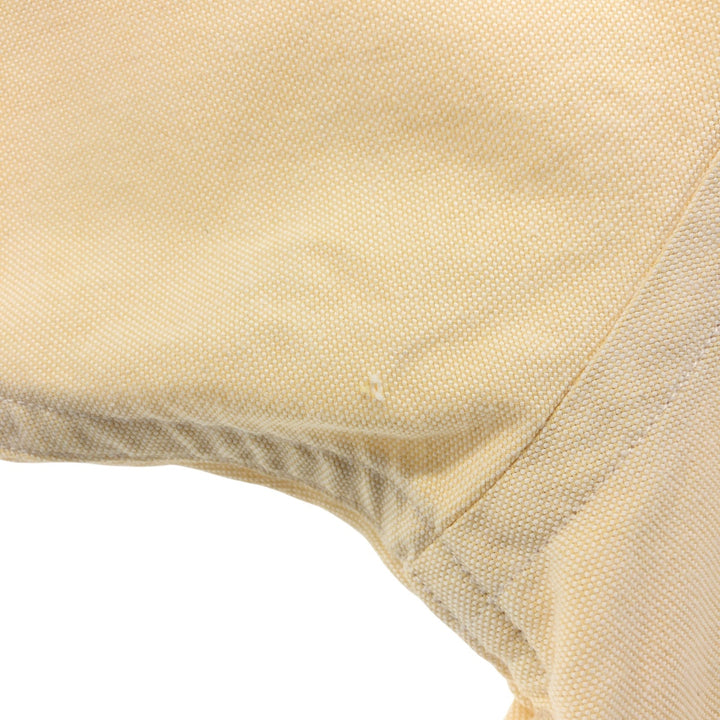 80s-90'S LLBean short sleeve button down shirt, made in USA, men's size M, vintage cotton Beige type Vintage Second Hand