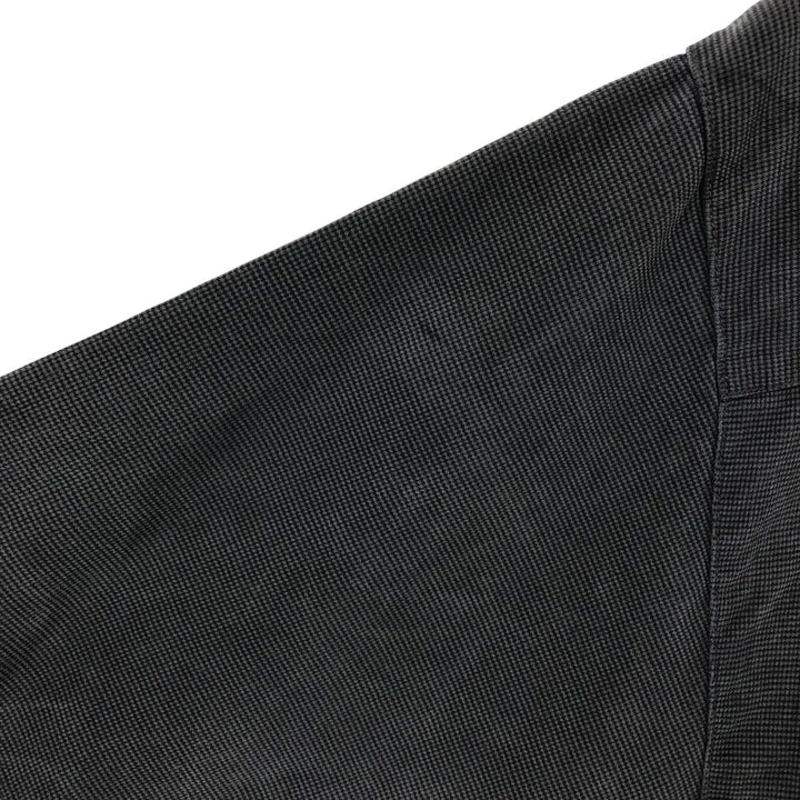 Tommy Bahama short sleeve open collar silk shirt, box shirt, men's size L silk black type Vintage Second Hand