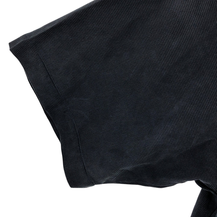 Tommy Bahama short sleeve open collar silk shirt, box shirt, men's size L silk black type Vintage Second Hand
