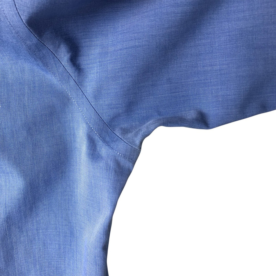 Brooks Brothers Est.1818 Classic short sleeve cotton shirt, men's size L cotton blue type Vintage Second Hand