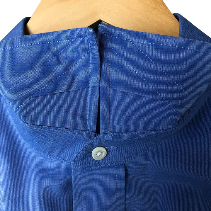 Brooks Brothers Est.1818 Classic short sleeve cotton shirt, men's size L cotton blue type Vintage Second Hand