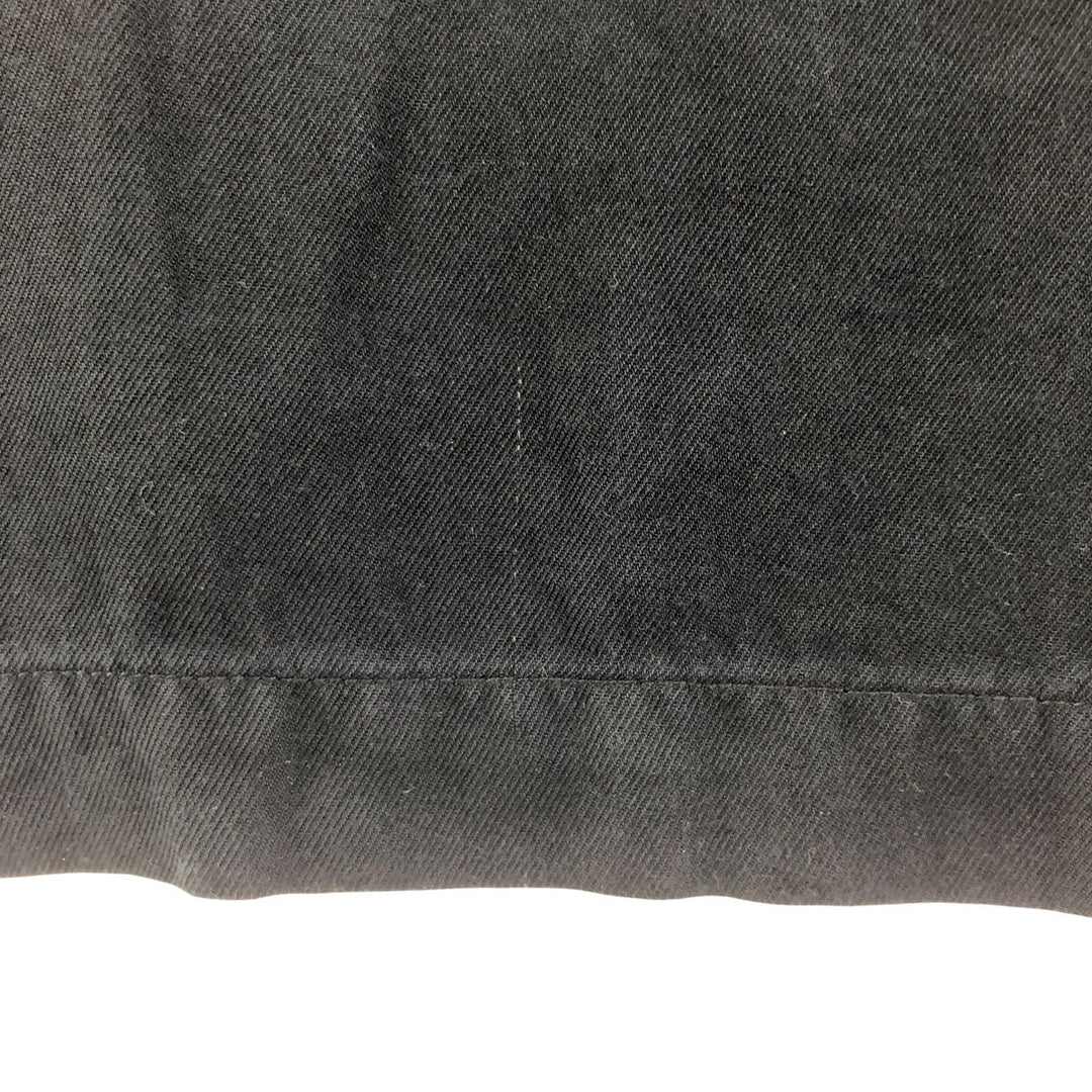 Nat Nast short sleeve open collar silk shirt box shirt men's XL size silk black type Vintage Second Hand