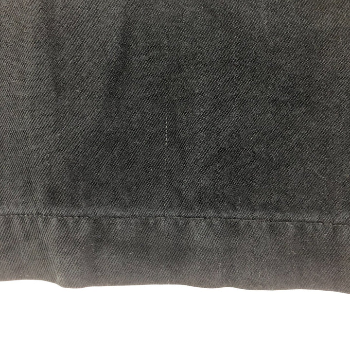 Nat Nast short sleeve open collar silk shirt box shirt men's XL size silk black type Vintage Second Hand