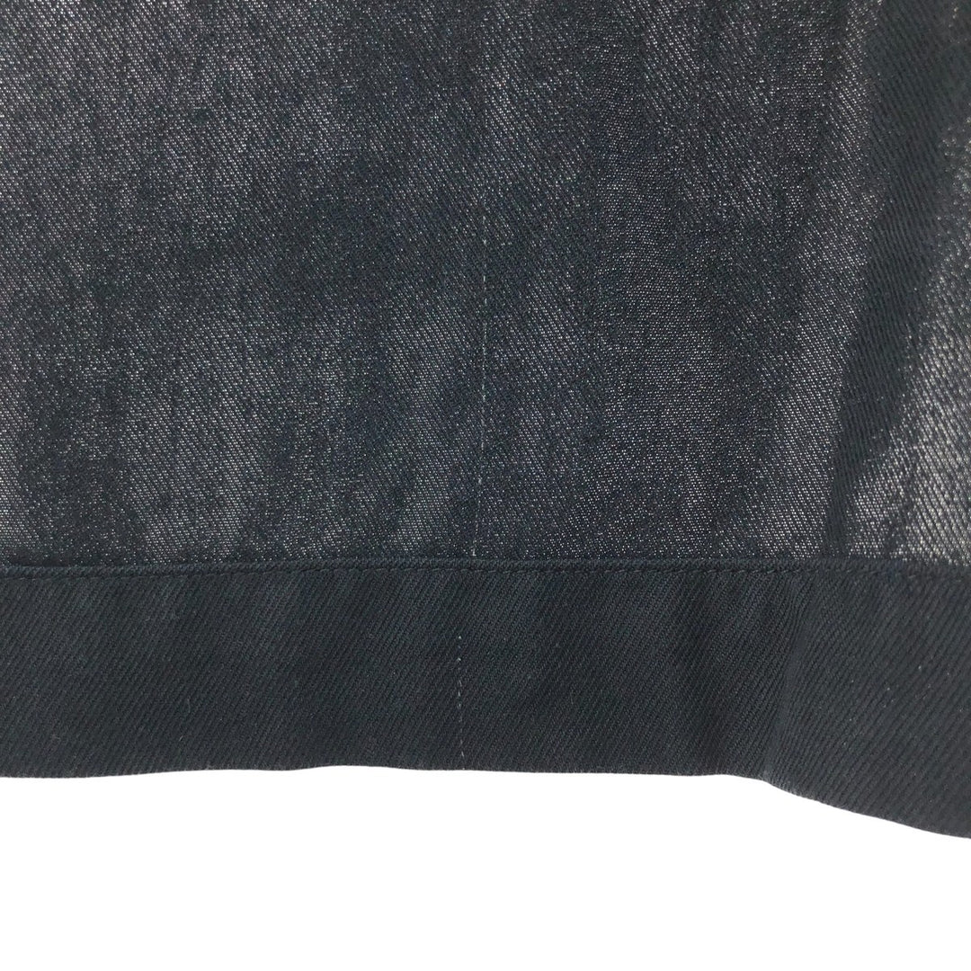 Nat Nast short sleeve open collar silk shirt box shirt men's XL size silk black type Vintage Second Hand
