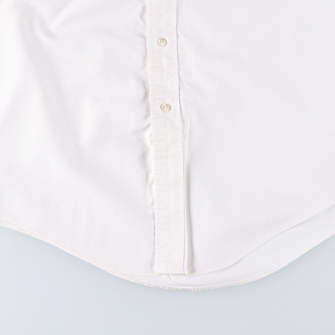 80s-90'S Brooks Brothers MAKERS Short Sleeve Button Down Shirt Made in USA Men's M cotton white type Vintage Second Hand