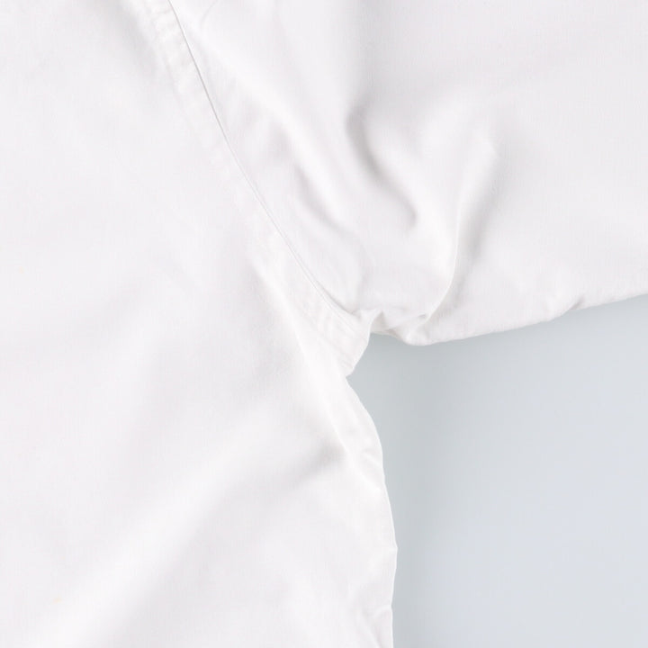 80s-90'S Brooks Brothers MAKERS Short Sleeve Button Down Shirt Made in USA Men's M cotton white type Vintage Second Hand