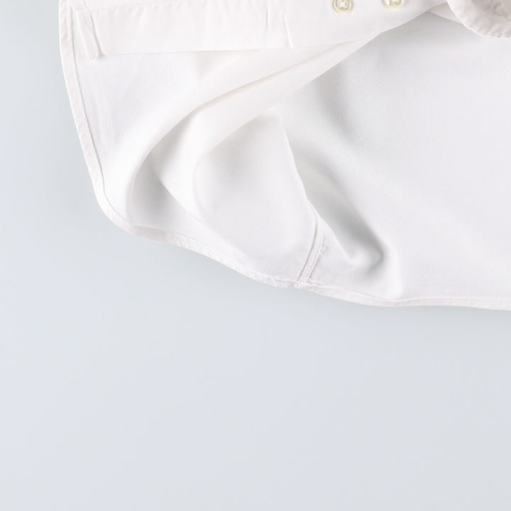 80s-90'S Brooks Brothers MAKERS Short Sleeve Button Down Shirt Made in USA Men's M cotton white type Vintage Second Hand