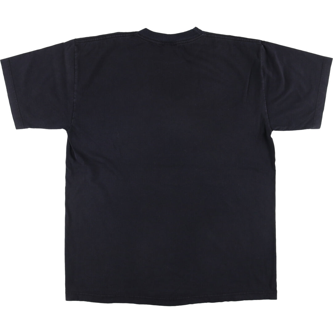 90'S MIRO NEGRO LEAGUE Negro League sports print T-shirt, men's XL size, vintage cotton black type Vintage Second Hand