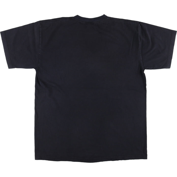 90'S MIRO NEGRO LEAGUE Negro League sports print T-shirt, men's XL size, vintage cotton black type Vintage Second Hand