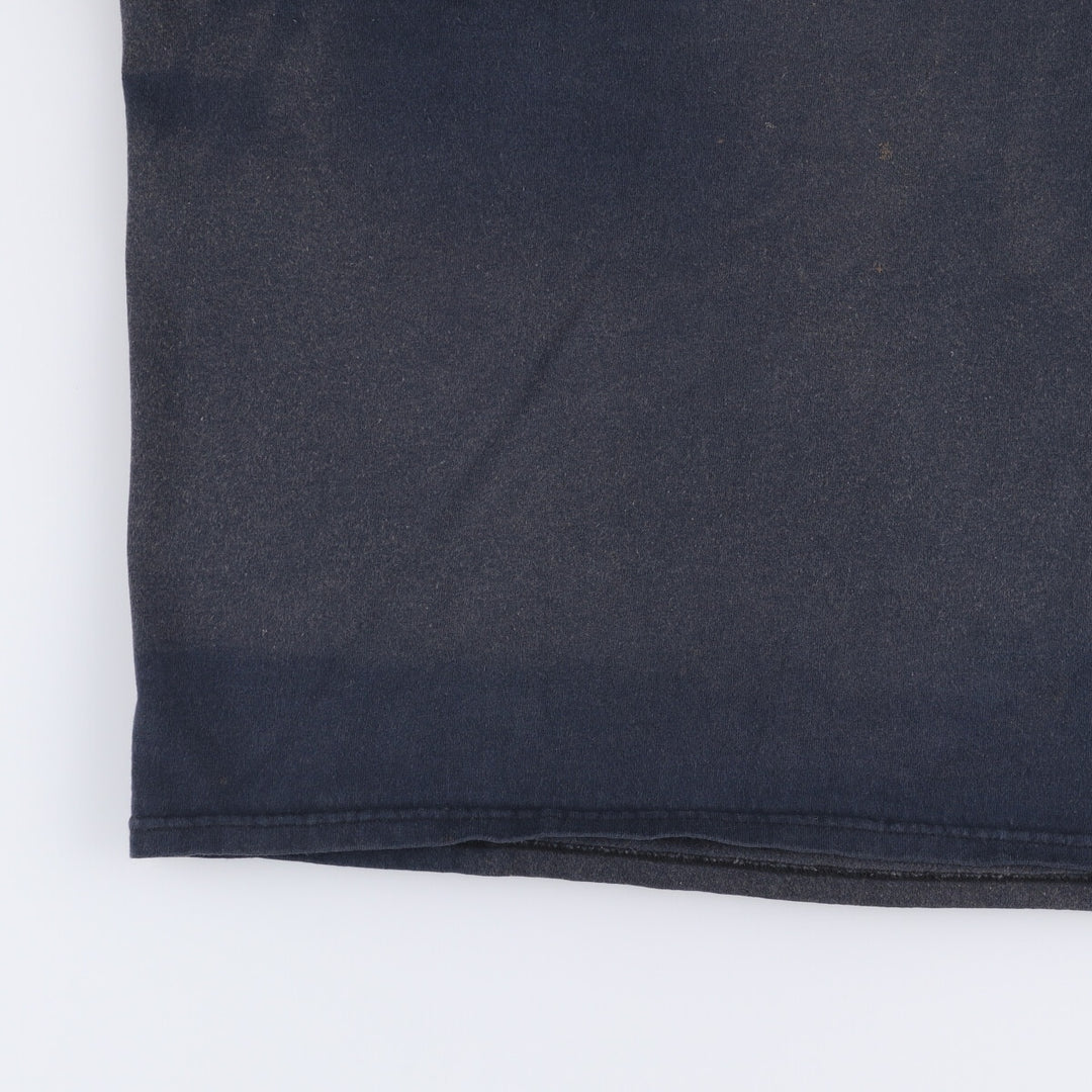 90'S Fruit of the Loom Heavy Cotton Message Print T-Shirt Men's XL Vintage cotton black type Vintage Second Hand