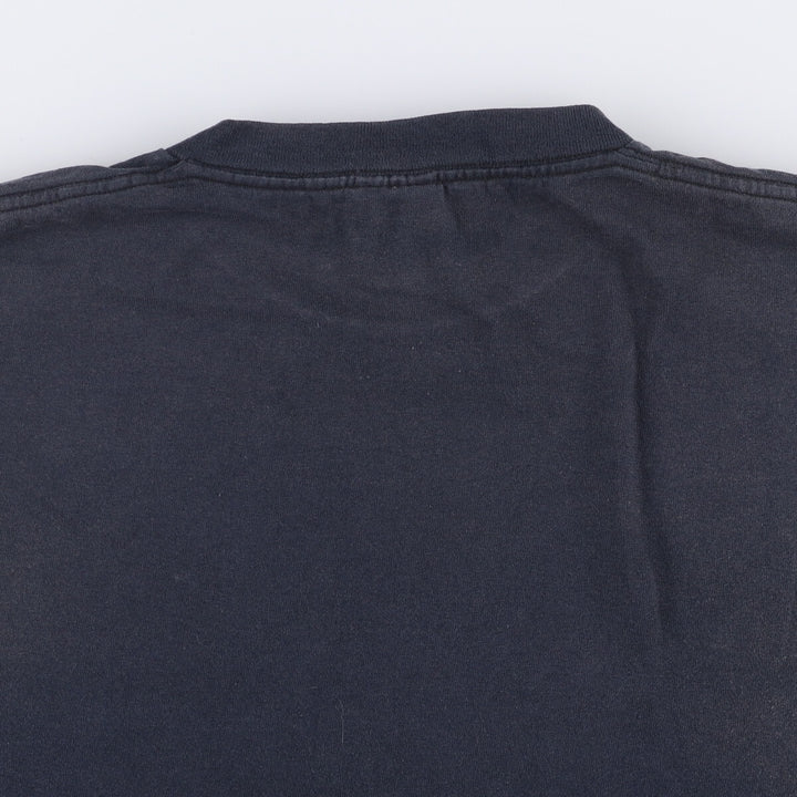 90'S Fruit of the Loom Heavy Cotton Message Print T-Shirt Men's XL Vintage cotton black type Vintage Second Hand