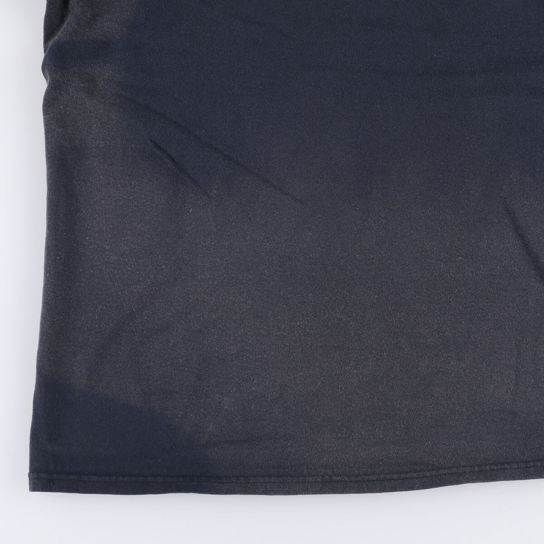 90'S Fruit of the Loom Heavy Cotton Message Print T-Shirt Men's XL Vintage cotton black type Vintage Second Hand